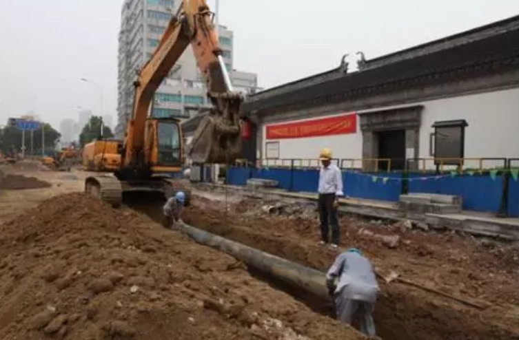 RTK管道測量現場 RTK管道測量現場